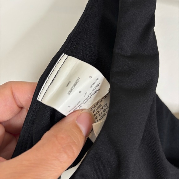 Nike Black and White Women's Logo Bikini Too Size Large - Picture 6 of 8